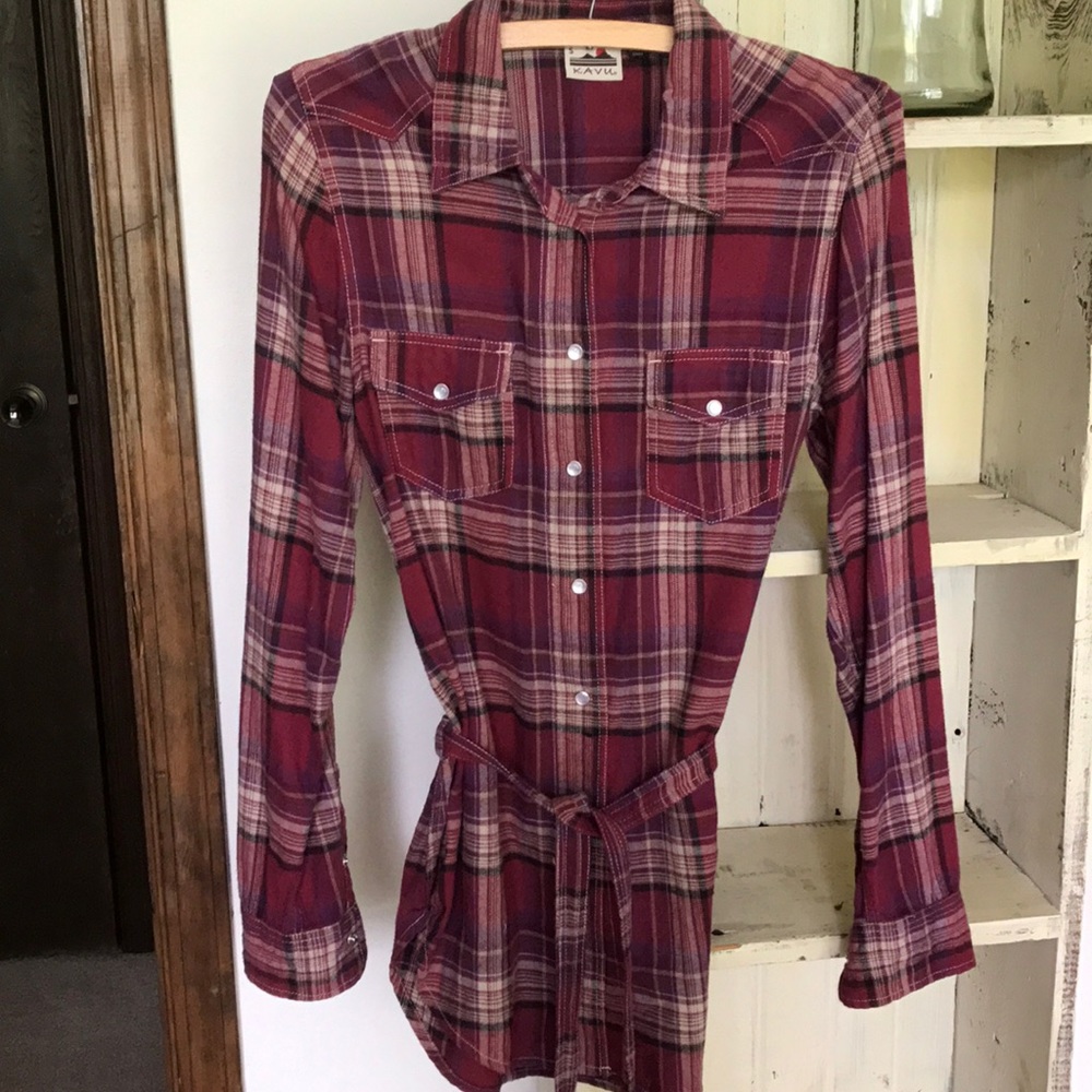 Kavu flannel top